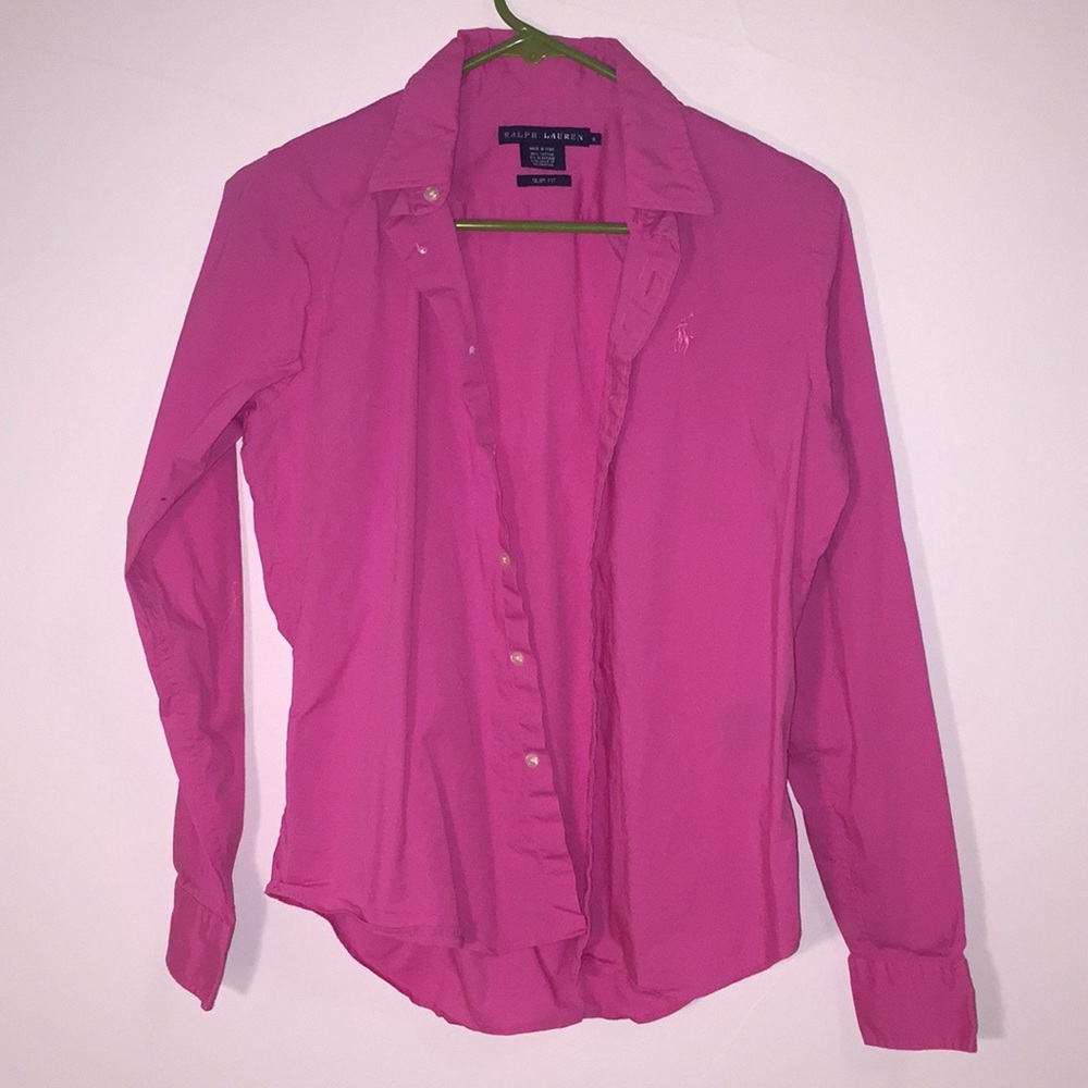 Ralph Lauren Pink Button Down